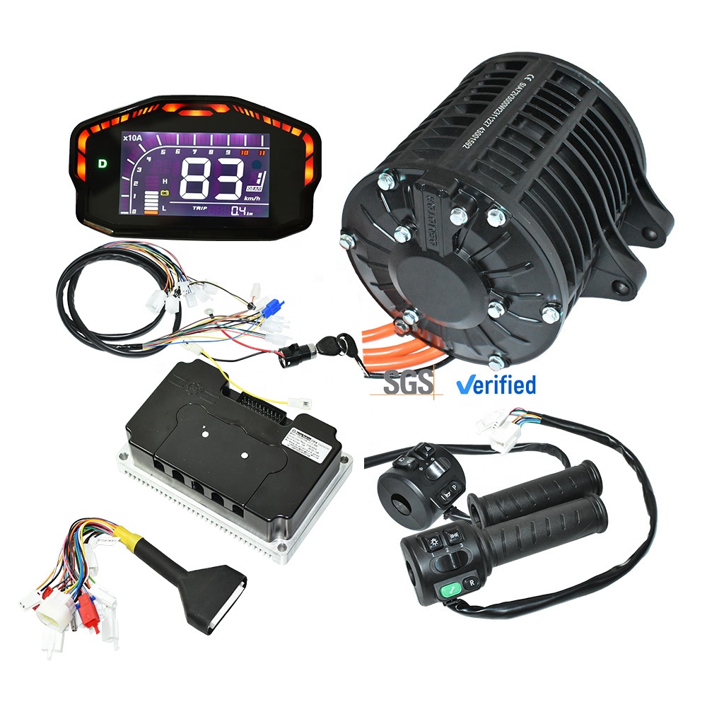 Mid Drive Motor Kit 72V 3000W - Kit Moto Elettrica Fardriver 72680 con