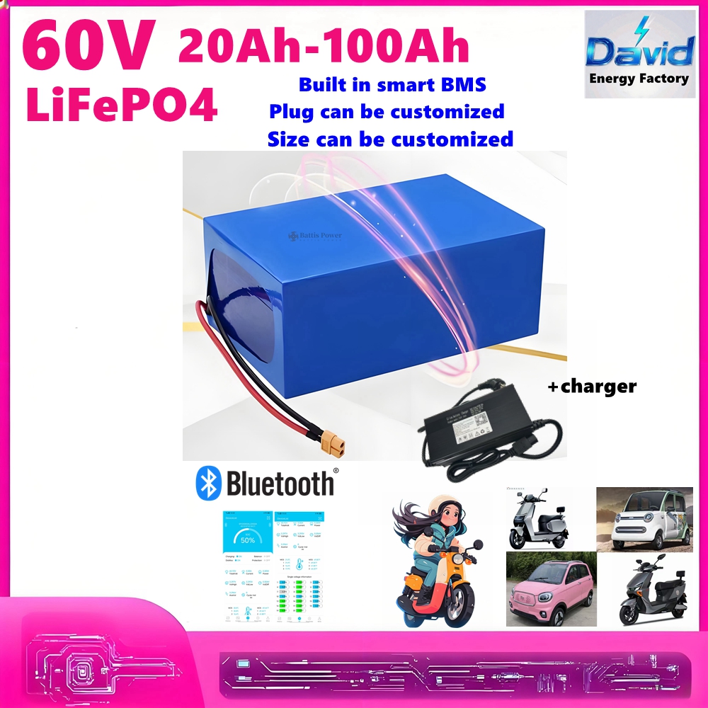Batteria al litio LiFePO4 a ci - 60V 30Ah Electric Scooter Battery recensione e prezzo